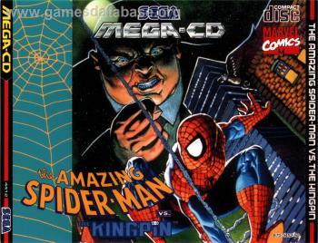 Cover Spider-Man vs The Kingpin for Sega CD